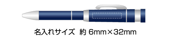 印鑑付きボールペン+シャープ B name ダブルペン(メールオーダー式） 縮小画像3