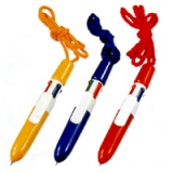 ４色ロケットボールペン（ポリ袋入り） 縮小画像1