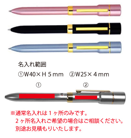 印鑑付きボールペン（2色）　スラットＧＷＳ（メールオーダー方式） 縮小画像3