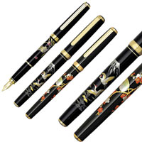 万年筆　18Ｋスタンダード　近代蒔絵の画像