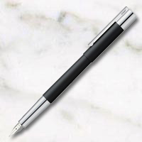 ラミー　スカラ　マットブラック　万年筆　スチールペン先の画像
