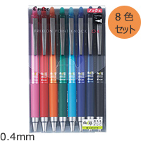 フリクションポイント　ノック04　<消えるボールペン>　8色セットの画像