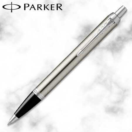 パーカー　ＩＭ　ブラッシュドメタルCT　ボールペンの画像