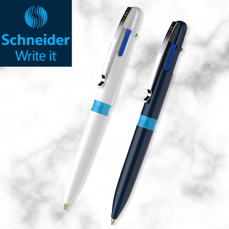 シュナイダーSchneider　油性4色ボールペン　テイク4の画像