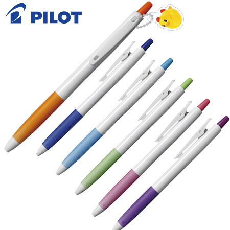 ジュース白軸ゲルボールペン0.5ｍｍ 1色+オリジナルチャーム代込みの画像
