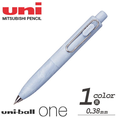 ユニボール　ワンP　テクスチャーカラー　0.38ｍｍの画像