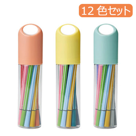 たっぷりカラーペン１２色セットの画像